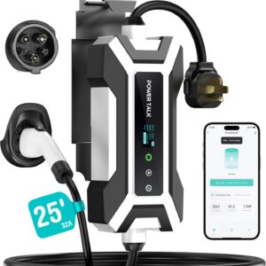 NEMA14-50 Plug Fast EV Car Charging Station