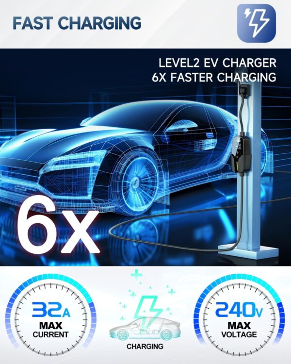 EV Chargers for Home Level 2 - Portable