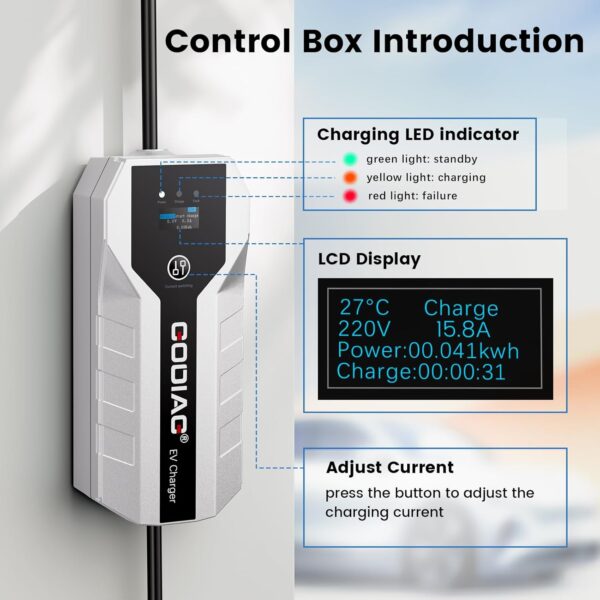 GODIAG Level 1+2 EV Charger