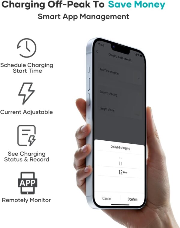 NEMA14-50 Plug Fast EV Car Charging Station