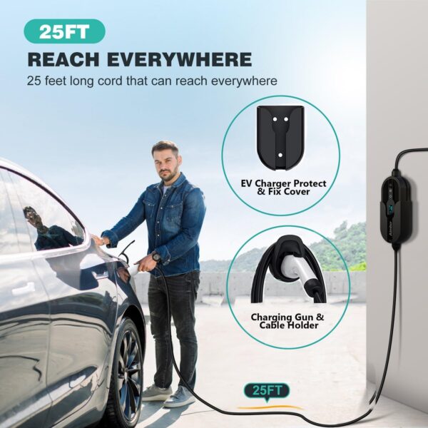 Level 2 Electric Vehicle (EV) Charger(32Amp