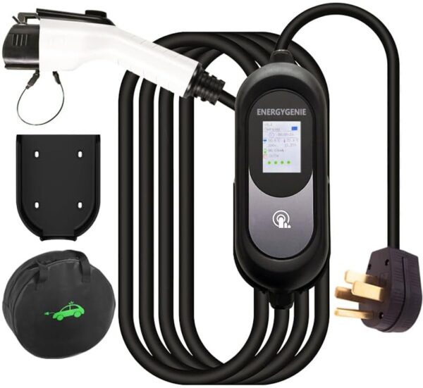 Adjustable Portable Electric Vehicle Charging Station