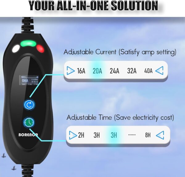 Level 2 EV Charger, 40A Electric Vehicle Charger