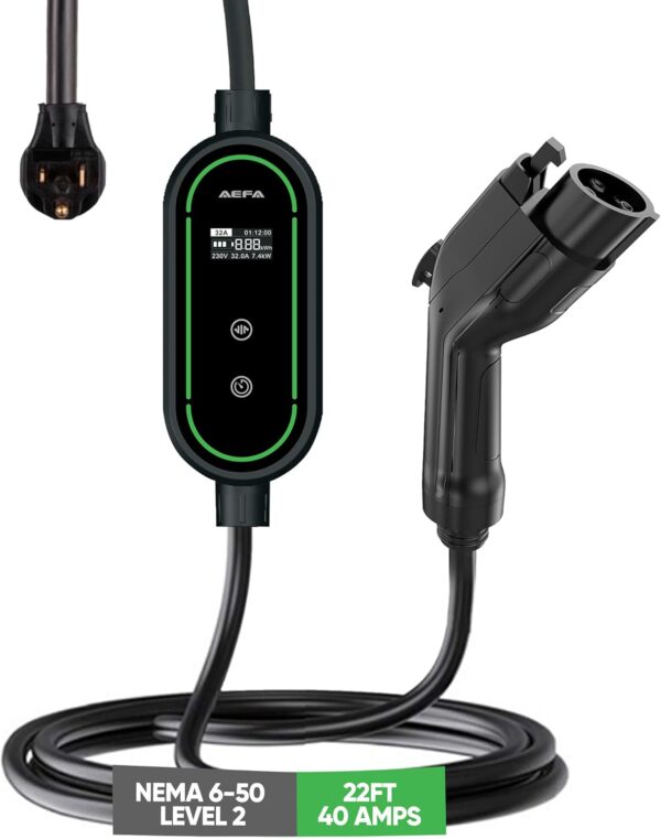 AEFA NEMA 6-50 - 40 AMP EV Charger