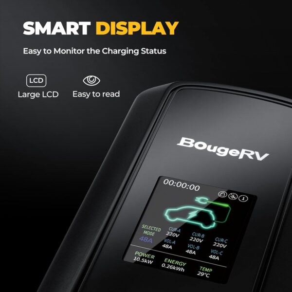 BougeRV Portable 48 Amp EV Charger Level 2