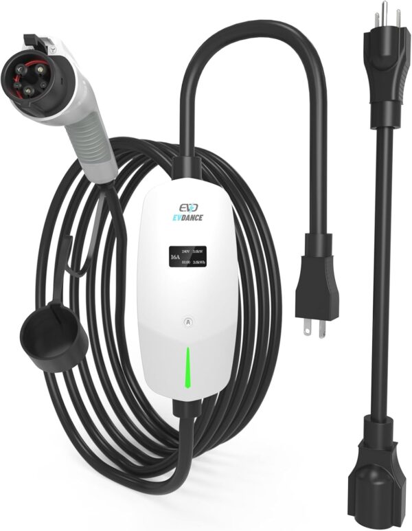 EVDANCE Portable Electric Car Charger