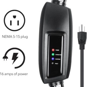 Lectron Electric Vehicle Charger 16 Amp