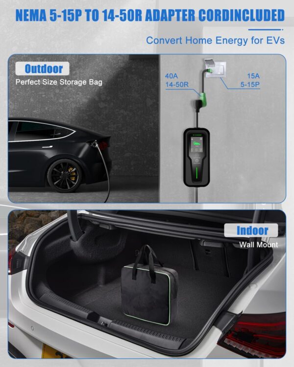 Portable Level 1&2 EV Charger