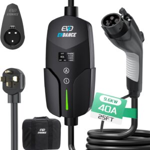 Level 2 EV Charger (40Amp, 240V, NEMA 14-50P)