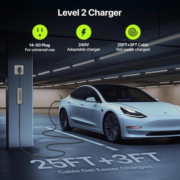 Tesla Charger 40A Level 2 EV Charger