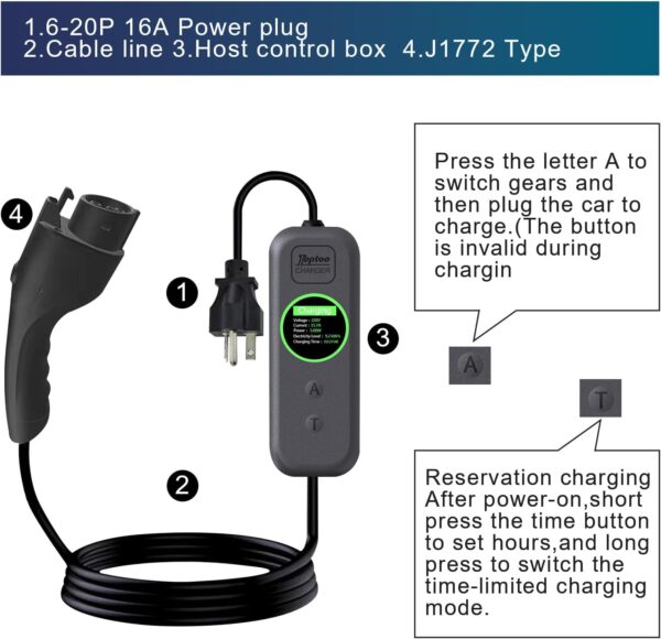 Toptoo Portable EV Charger