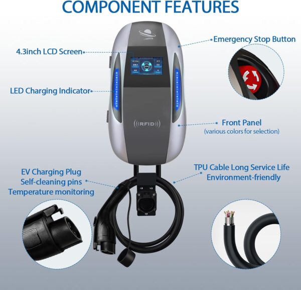 LEISHENG ENERGY 40A Level 2 EV Charger