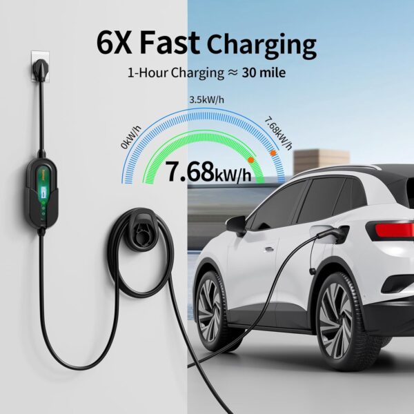 Romaa Level 2 EV Charger Portable EV Charger