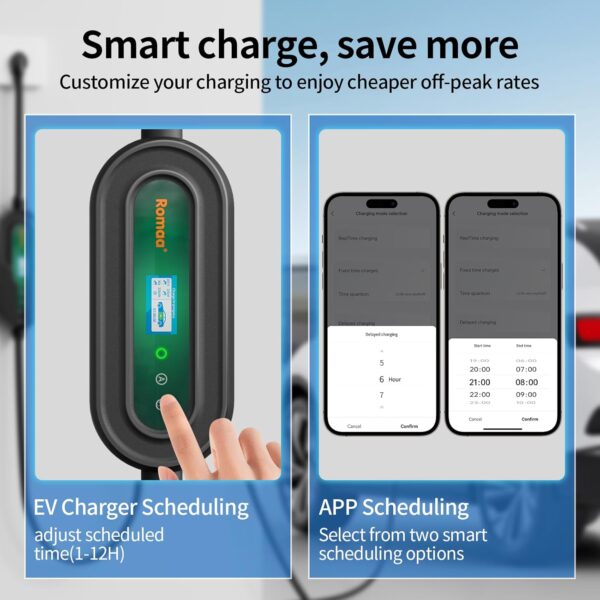 Romaa Level 2 EV Charger Portable EV Charger