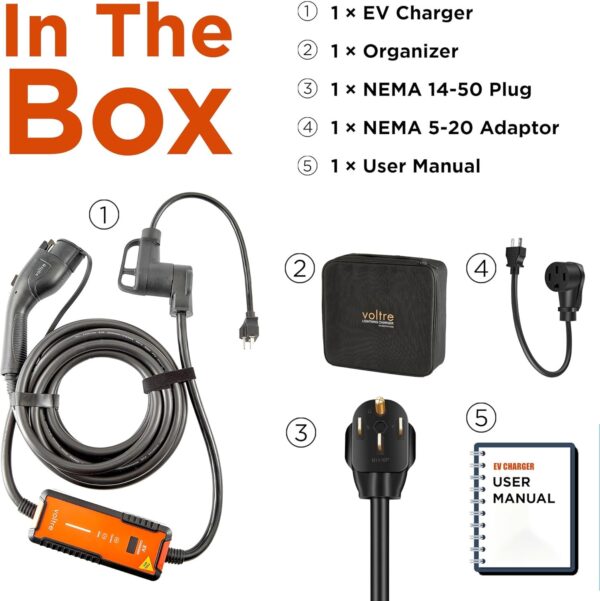 Voltre M2 Level 1 & 2 EV Charger