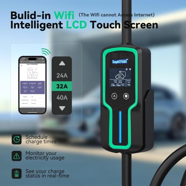 Wall Mounted & Portable Electric Car Charger