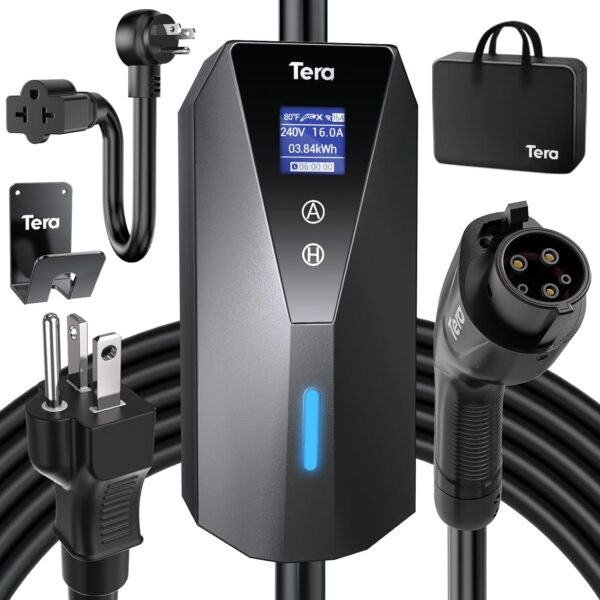 Tera Electric Vehicle Charger Portable