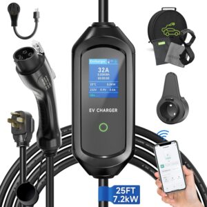 Electric Vehicle Charger WiFi Enabled