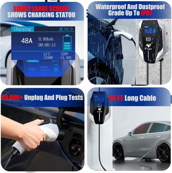 EV Charger with Smart App Control