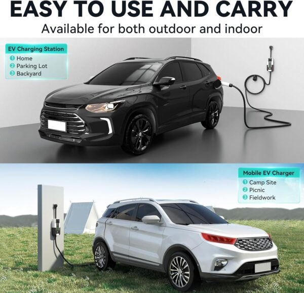 Electric Vehicle Charger Portable