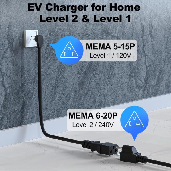 feyree 16Amp Level 1 Level 2 EV Charger